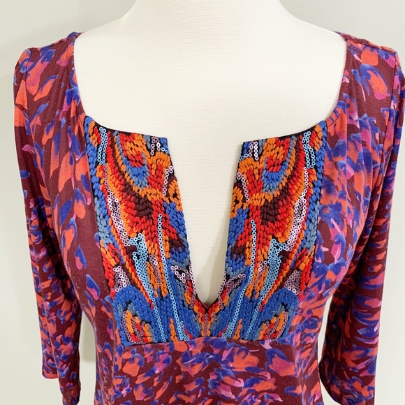 A Common Thread Anthropologie Embroidered Top. XS. - Picture 3 of 7